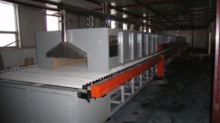 產(chǎn)品用途：特種陶瓷電熱輥道窯，規(guī)格：1.2米×32米電加熱