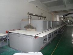 產品用途：工業(yè)粉體燃氣輥道窯，規(guī)格：0.84×29.92米燃氣加熱